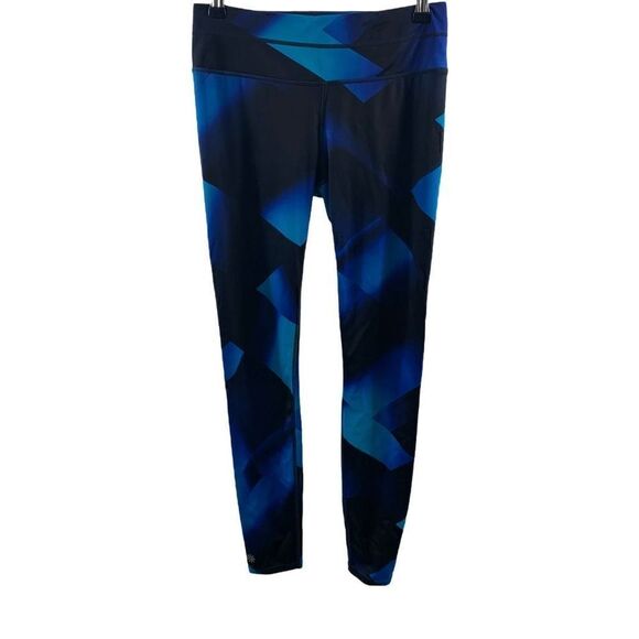 Athleta Geometric Blue Leggings Size S - Picture 1 of 12